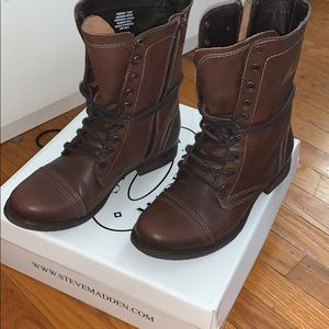 Steven Madden Troopa Combat Boots